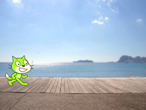 Changing colors on Scratch Cat