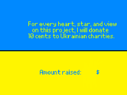 Like and Favorite to Support Ukraine!