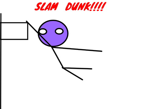 Doing a dunk animation