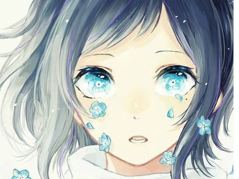 Eyes blue like the Atlantic