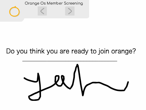 New Member Screening process! remix
