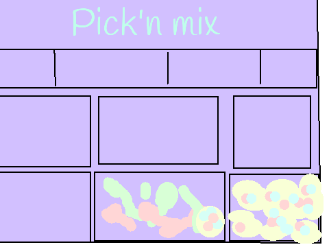 how pick'n mix triggers me