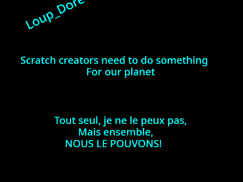 Scratch need to do something