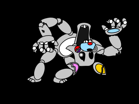 Vector of Miss long arms