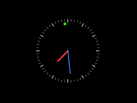 Analoge Uhr