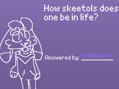 How skeetols am I? 