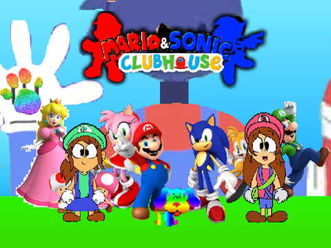 Mario and Sonic's Clubhouse Poster