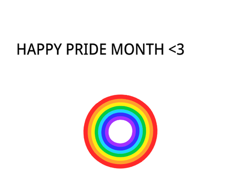 HAPPY PRIDE MONTH