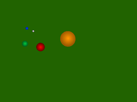 Bouncing 3D Spheres Screensaver