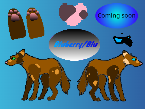 Blu my Moon Wolf