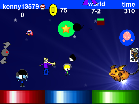 Add yourself swimming in space! remix remix remix remix