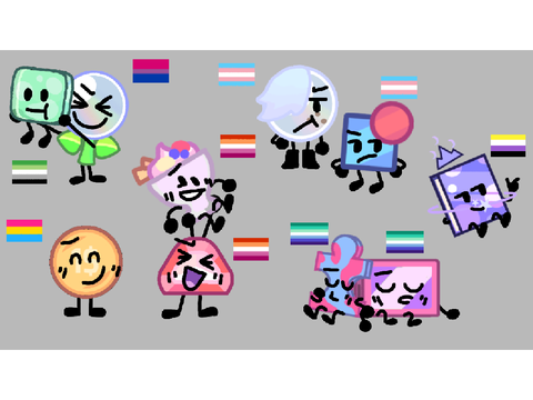 All of my LGBTQ Characters