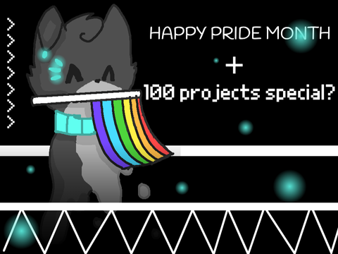 Happy pride month + 100 projects special?