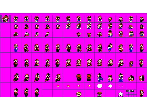 mario sprites (for dox778)(made by me)