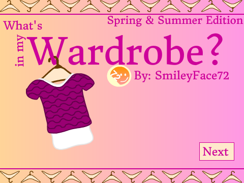 ~What's in my Wardrobe? S/S Edition~