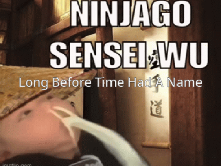 Long before time had a name