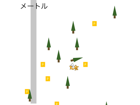 スキー　仮