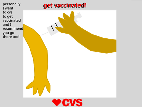 get vaccinated!