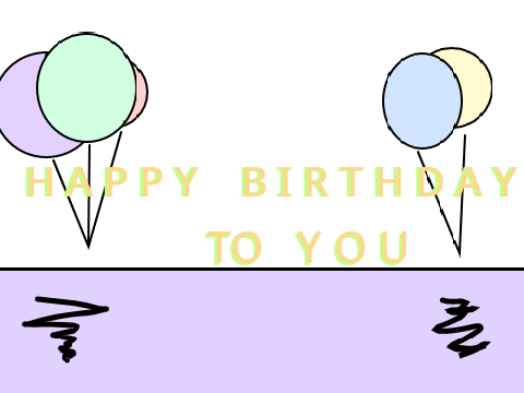 Happy Birthday song on ukulele Lyrics