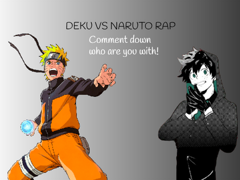 DEKU VS NARUTO RAP 