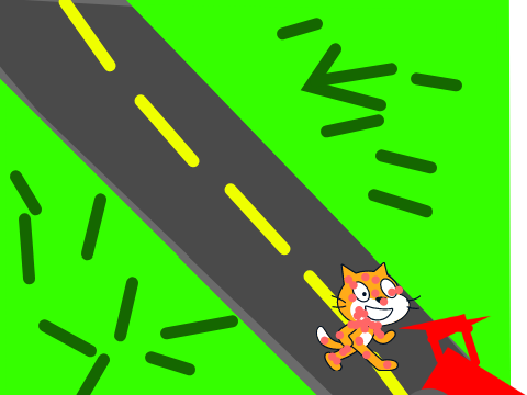 when you cross the road DON'T WATCH THIS IF YOU ARE UNDER 4  