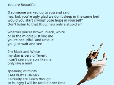 You are Beautiful Poem