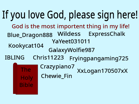Do you love God?