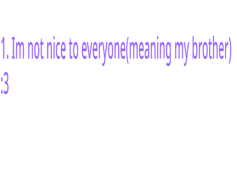 Reasons why im just a Girly girl and NOT a softie