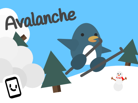 Avalanche // A Mobile Friendly Game