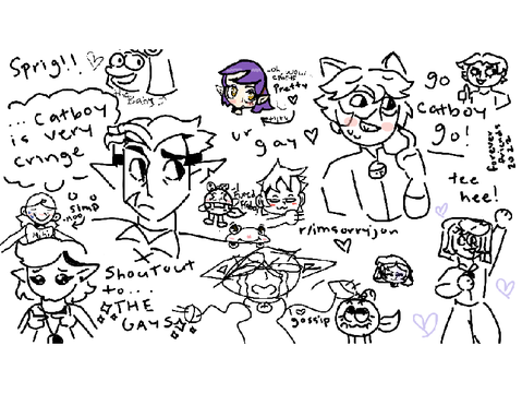 Drawing with Bestie