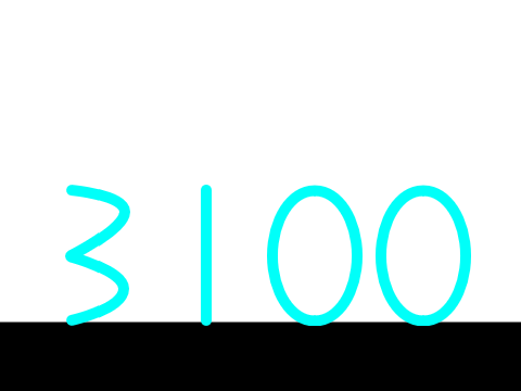 3100