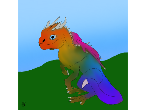 Pet dinosaur for @Mr_45