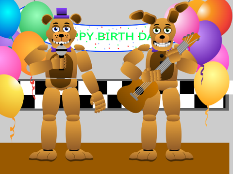 Fredbear and Spring Bonnie Show
