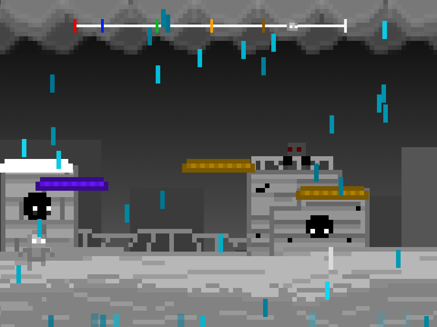 Metal Man vs. Lightning Storm!