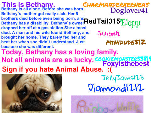 Sign If You Hate Animal Abuse  remix remix remix remix remix remix remix remix