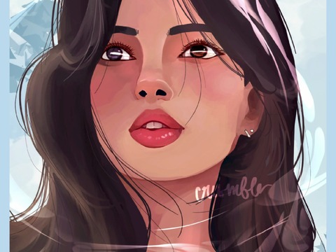 drawing from a photo reference! (for the first time)