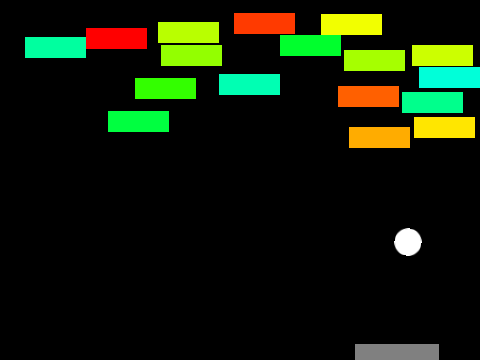 Brick breaker AI