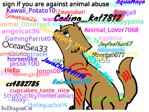 Type Your Name If You're Against Animal Abuse/Crueltyy remix-4