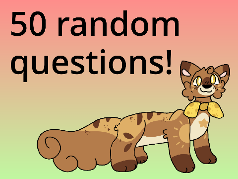 50 random questions!