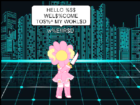 i made a weirdcore oc 