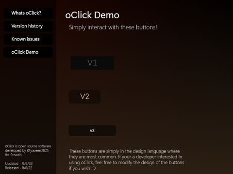 [RELEASED] oClick Demo