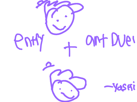 Entry + art duel