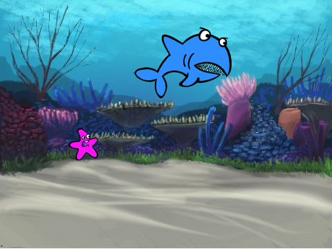 scaredy starfish
