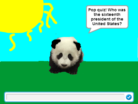 talk with boo! (the panda)