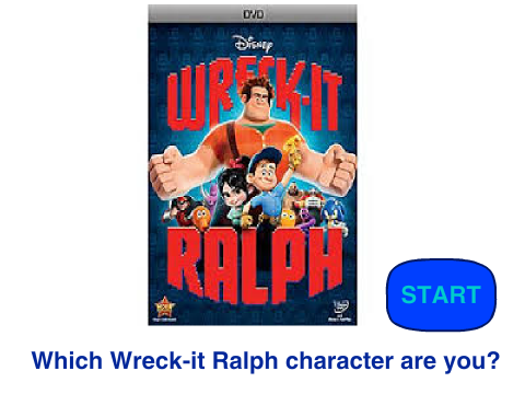 Which Wreck-it Ralph character are you?