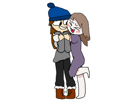 Add your OC being hugged by me! remix