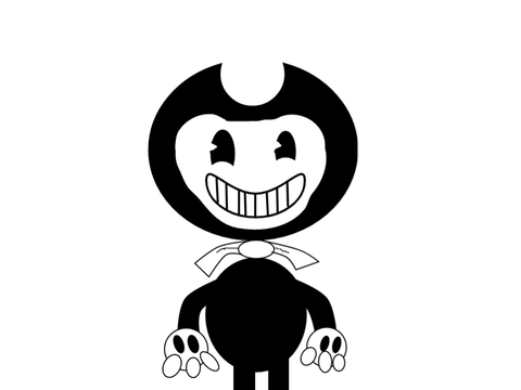 My attempt to draw Bendy