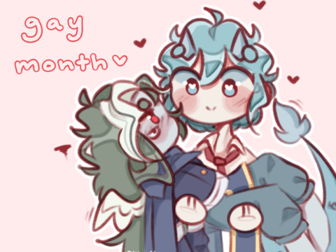 Happy Gay :) [ smol art dump ]
