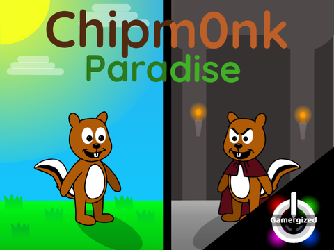 Chipm0nk Paradise | Gamergized | #trending #art #cloud 