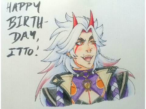 Happy birthday, Itto!